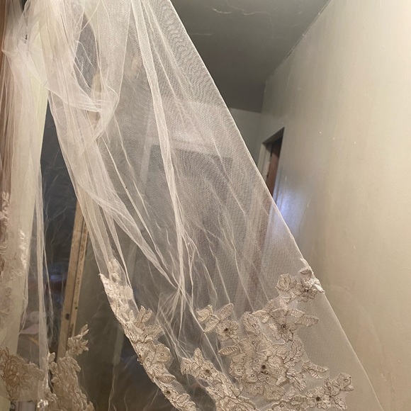 My extra wedding veil from David’s Bridal! - Picture 4 of 6